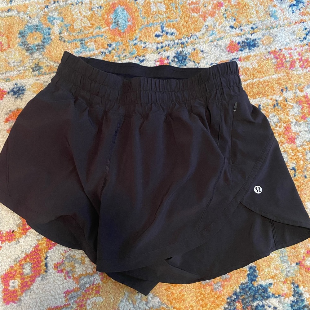 LULULEMON HIGH RISE 3” TRACK THAT SHORT SIZE 8